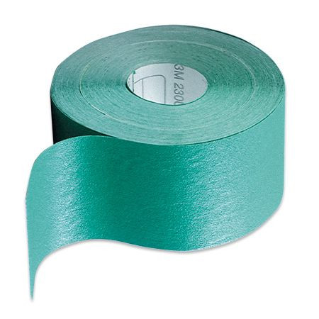 3M Papierschleifrolle 235U, 115 mm x 23 m, P80, VE: 4 Rollen, 7000082444