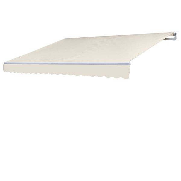 Mendler Ersatz-Bezug für Markise T791, Gelenkarmmarkise Ersatzbezug Sonnenschutz, 4,5x3m, Polyester creme, 77447