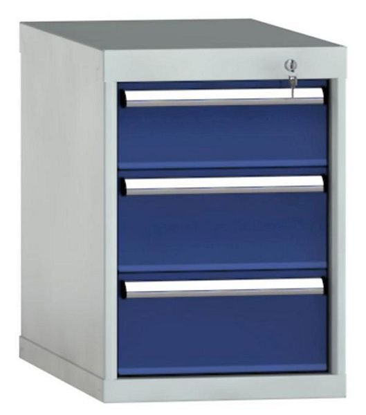 KLW Schubladenschrank 600 x 419 x 750 mm H x B x T, Einbaumaß: 500 mm, Einteilung: 18x36 Einheiten, EA / 100 kg, SDB0600-03EP-001