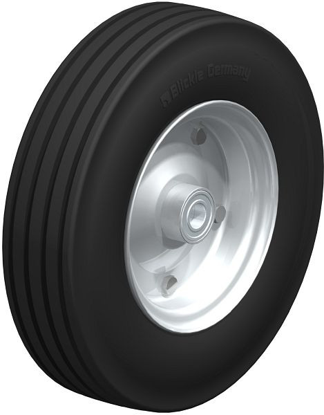 Blickle VLE 405/25-90K Rad aus Super-Elastik-Vollgummi, Schwarz, 621847