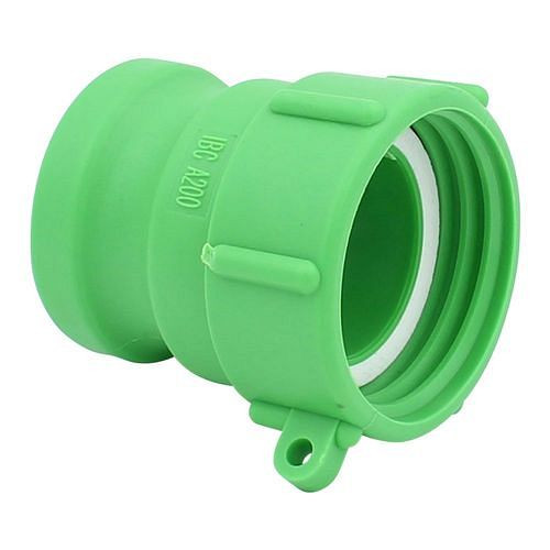 DENIOS IBC-Adapter, Grobgewinde S60x6 auf Camlock 2-Typ A, VE: 3 Stück, 311465