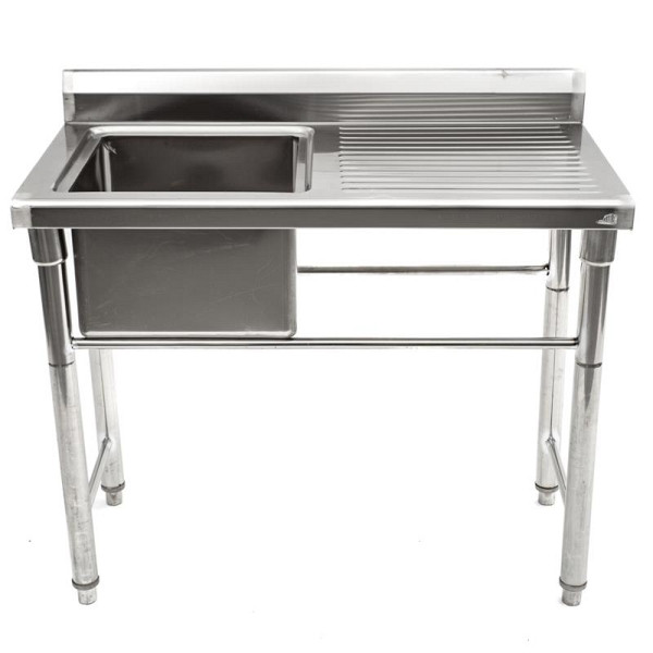 ALLPAX Spültisch 1050 x 550 x 850 mm, 1 Becken, 10007187