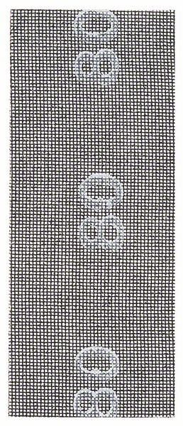 Bosch Schleifgitter, 93 x 230 mm, 80, 5er-Pack, VE: 5 Stück, 2608608N25