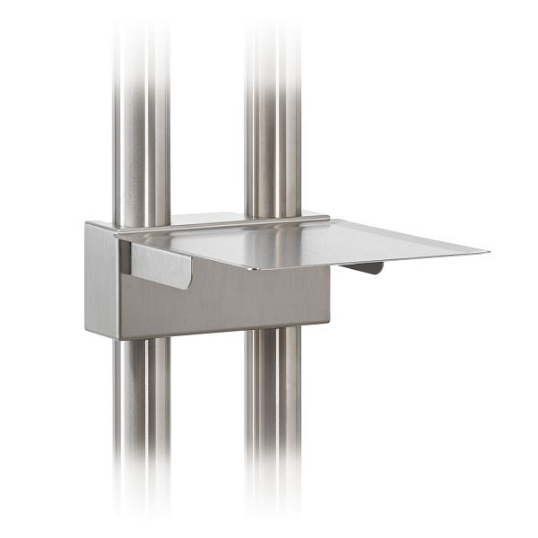 Wagner EWAR Tropfschale für WP-Bodensäule aus Edelstahl, Oberfläche matt geschliffen, 923133