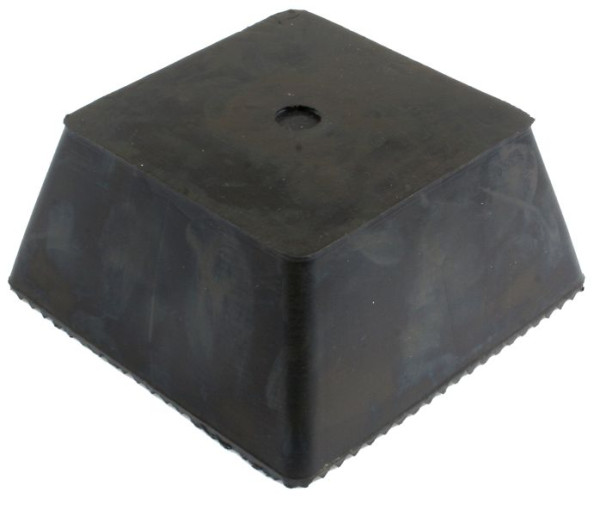 Busching Gummi Trapezblock uni H70xB150xL150mm, passend für Autop, Becker mit Noppen, 100380