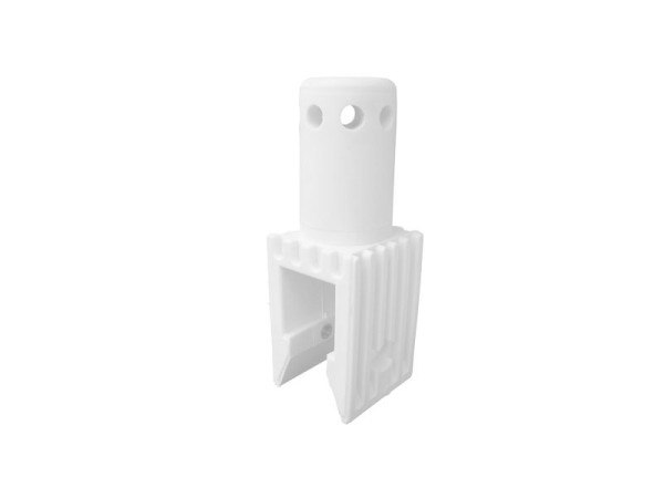 Schake Adapter für Schrankenzaun nach TL bestehend aus: 1x Adapter für Schrankenzaun aus Kunststoff, 33325-1