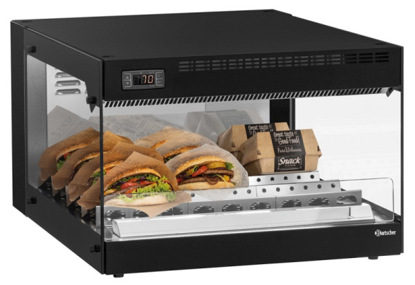 Bartscher Warmhaltevitrine SN10, Temperatur bis 75 °C, 305069
