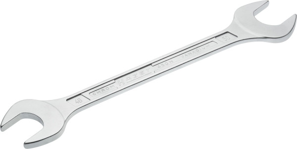 Hazet Doppel-Maulschlüssel, Außen-Sechskant Profil, 46 x 50 mm, 450N-46X50