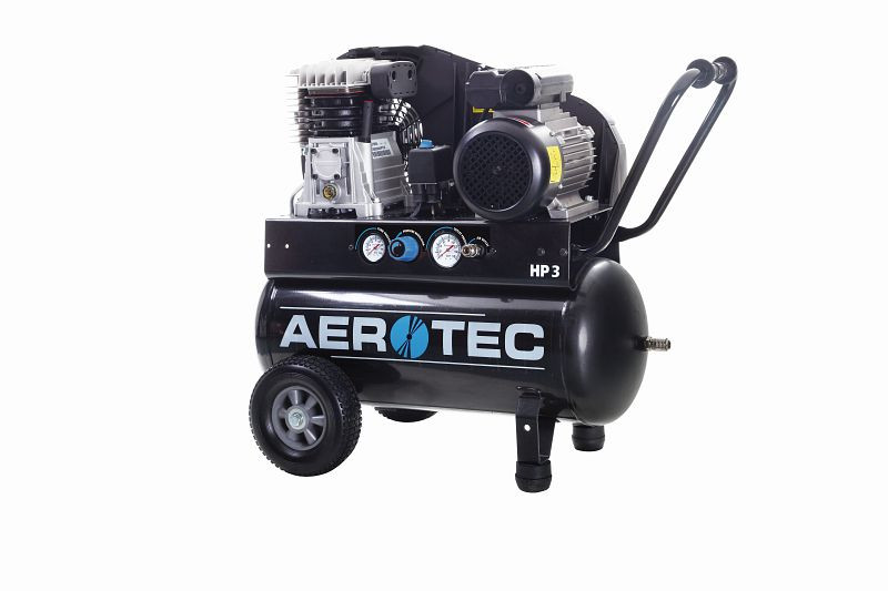 AEROTEC Kompressor Druckluft fahrbar Kolbenkompressor ölgeschmiert, 2013210