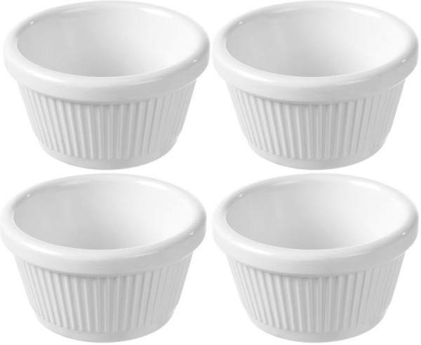 Hendi Auflaufförmchen, VE: 4 Stück, ØxH: 70x35 mm, 565650