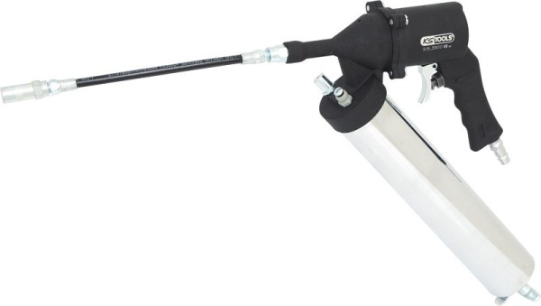 KS Tools Druckluft-Fettpresse mit flexiblem Schlauch und Düse, 515.3900
