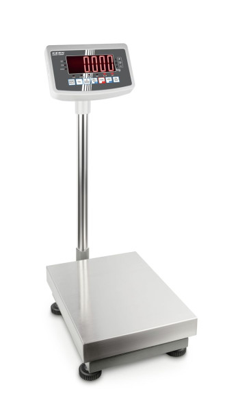 Kern Plattformwaage, Wägebereich 30 kg, Ablesbarkeit 2 g, Wägeplattform: 400×300×124 mm, EFC 30K-3