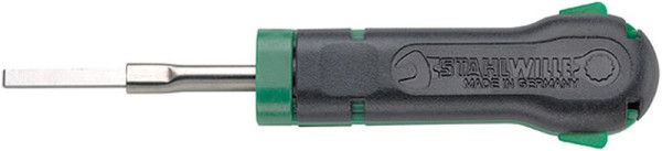 STAHLWILLE Entriegelungswerkzeug KABELEX Nr.1553N für Kontaktmaß-Durchmesser 2,8 5,8 mm flach, 74620003