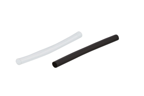 HELLA Wärmeschrumpfschlauch, Schrumpfrate: 2:1, Ø1/Ø2: 3,2/1,6mm, Länge: 50mm, schwarz/transparent, 9MJ 178 458-032