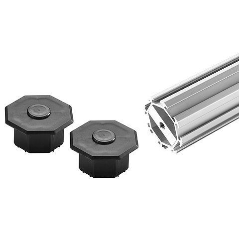 Magnetoplan Achtkant-Säule, Größe: 1800 mm, Inhalt: Bodengleiter, 110752