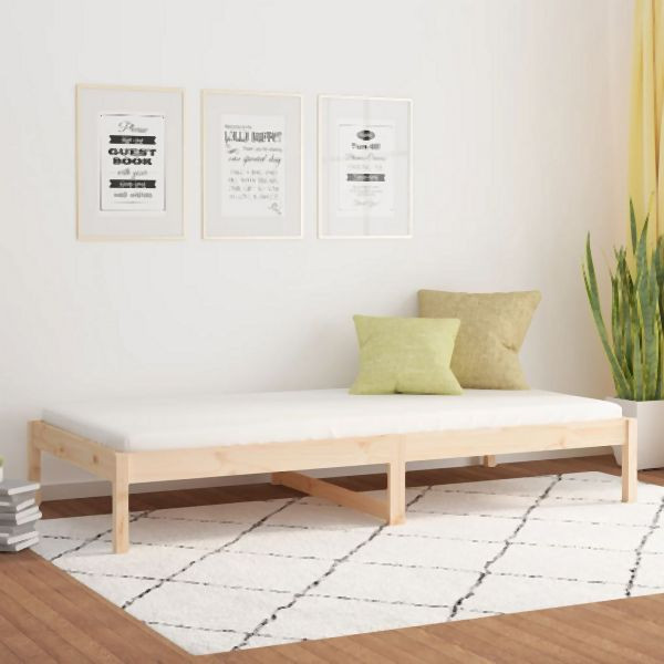 vidaXL Tagesbett ohne Matratze 80x200 cm Massivholz Kiefer, 820417