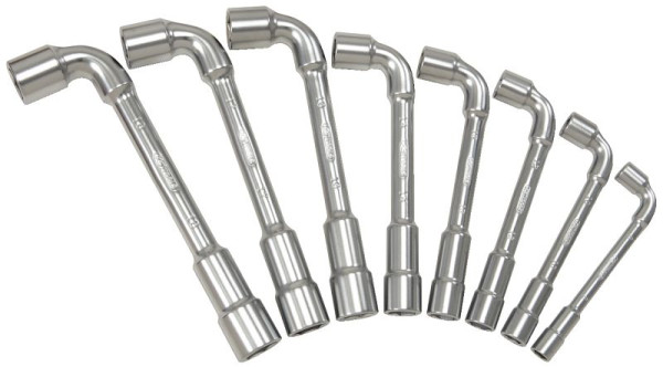 KS Tools ULTIMATEplus Doppel-Steckschlüssel-Satz, gekröpft, 21-teilig, 517.0453