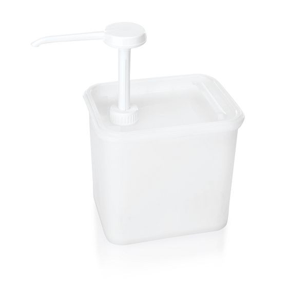 WAS Saucenspender, 2,0 Liter, 17 x 14 x 15,5 cm, Polypropylen, 3732200
