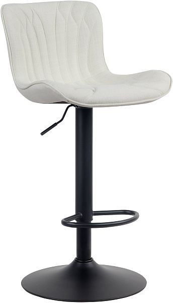 CLP Barhocker Linus Stoff, creme, 321041, 4251756480202