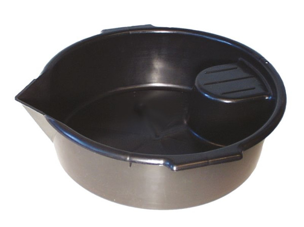 Busching Mehrzweckwanne Ölwechsel/Teilereinigung, Inhalt 7 l, H100 x D400 mm "Polyethylen", 100158