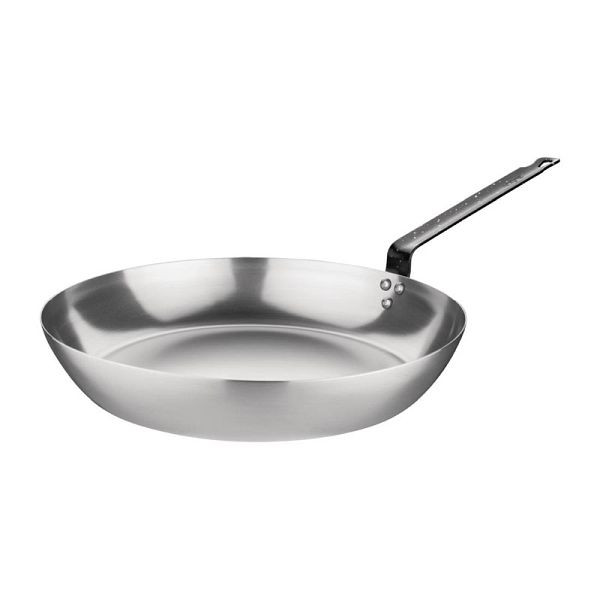 Vogue Bratpfanne C-Stahl Induktion 25cm, für intensive Nutzung, GD064