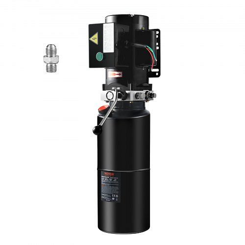 VEVOR Hydraulikpumpe 220 V 2200 W, Einfachwirkend, 2,5 Gal Tank Hand Pump Hydraulikaggregat, für Aufzüge, Gabelstapler, YXYYB220VJLDLKJ8UV7