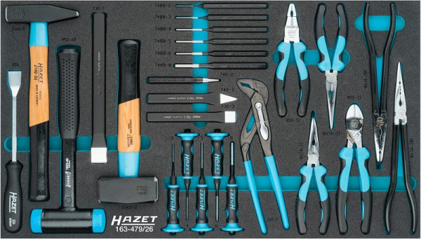 Hazet Universal Satz, Anzahl Werkzeuge: 26, 163-479/26, 4000896208104