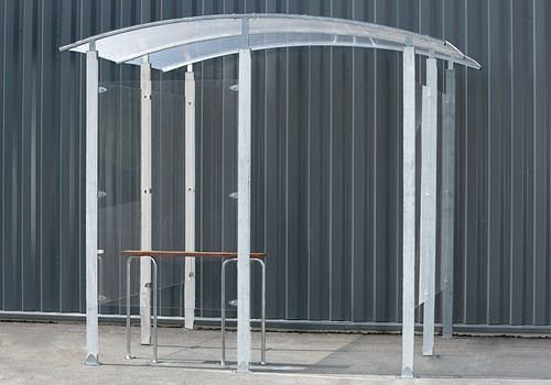 DENIOS Raucherunterstand, freistehend, 6 m², 173447, 3234640049717