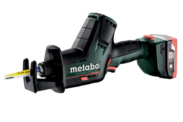 metabo Akku-Säbelsäge PowerMaxx SSE 12 BL metaBOX 145, 602322800