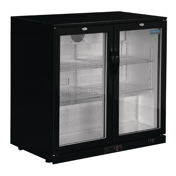 Polar Serie G Barkühlschrank mit 2 Klapptüren 208L, GL002