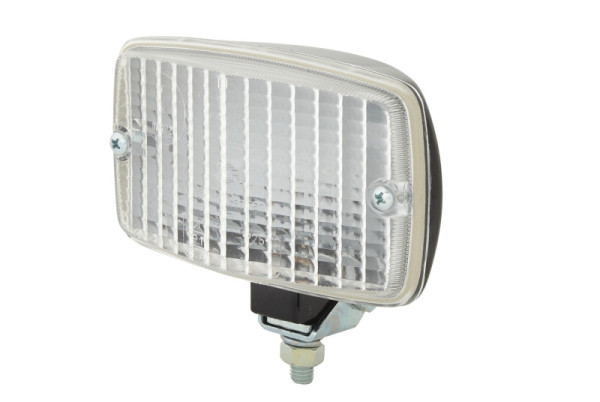 HELLA Halogen-Rückfahrscheinwerfer, 24/12V, Anbau, schwenkbarer Montagebügel, Stecker: Flachstecker, schwarz, 2ZR 002 985-261