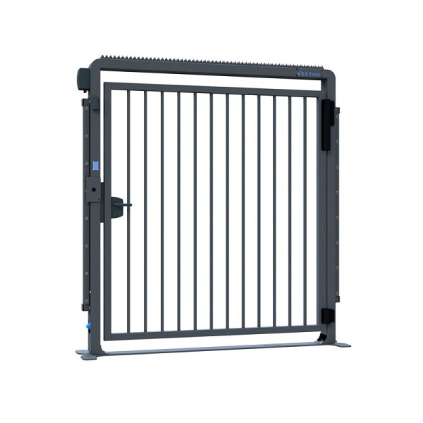 STEIN HGS Sicherheitstür V-Door-Fix, anthrazit (RAL 7016), 80519.0003