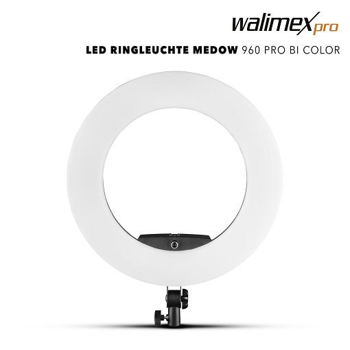 Walimex pro LED Ringleuchte 960 Medow Pro Bi Color, 22043