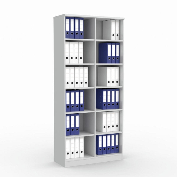 Deskin Regal MULTI M, Dekor lichtgrau, B 1000 x H 2200 x T 420 mm, 273388