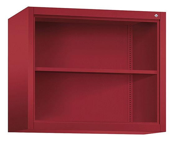 C+P Aufsatzregal Acurado, H790xB930xT400mm, Farbe: Rubinrot, 9165-000 S10026