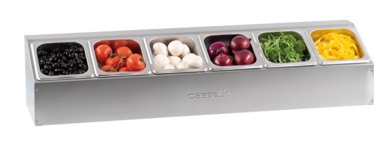 Casselin Bain-Marie Für Saucen - 2x GN 1/6 Edelstahl Mit Temperaturregler