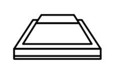 MORETTI Dunstabzugshaube ohne Motor, für T75E, 493100175150