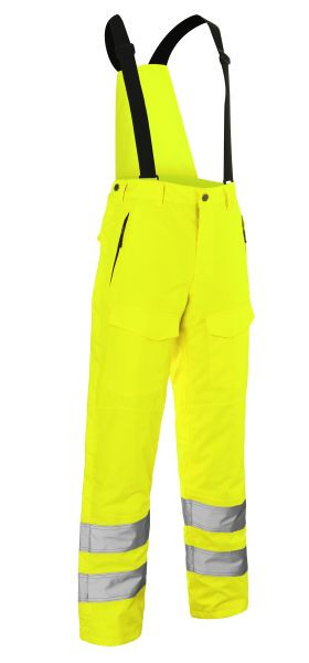 Kübler REFLECTIQ Wetterhose PSA 2, Farbe: warngelb, Größe: 4XL, 2996 8231-34-4XL