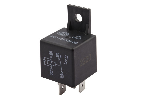 HELLA Relais, Arbeitsstrom, 24V, 5-polig, Wechsler, 4RD 933 332-681