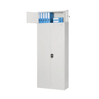 Vorschau: Jan Nowak Modell EWA (C01L) Aufsatz für Aktenschrank Büroschrank 900x380x400 mm, Grau, 1131 Vorschau: Jan Nowak Modell EWA (C01L) Aufsatz für Aktenschrank Büroschrank 900x380x400 mm, Grau, 1131