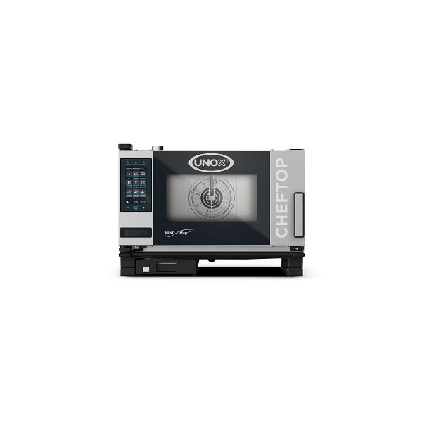 UNOX CHEFTOP MIND.Maps PLUS Professioneller Countertop-Ofen 3 Einschübe GN 1/1 Elektrisch Türöffnung rechts, XEVC-0311-EPRM