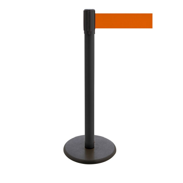 Stein HGS Personenleitsystem -P-Line Premium-, schwarz, orange, mit Gurtendstück (Standard), Gurtlänge: 2,3 m, 34244j-2202