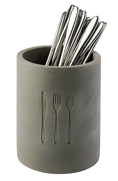 APS Schale 'ELEMENT' – 3er-Set Aus Beton, Ø 10 Cm, Höhe 4,5 Cm, Möbelschonend