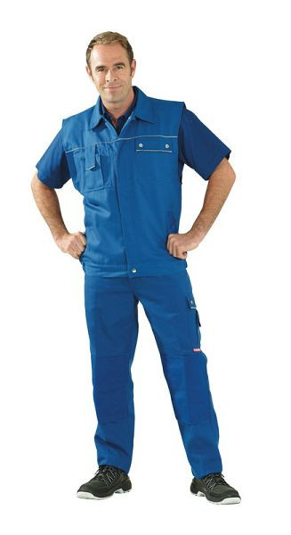 Planam Canvas 320 Weste, kornblumenblau/kornblumenblau, Größe S, 2160044