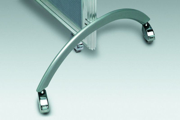 roll-on-flex Paravent Set Stoff grau 600 B x 1800 H x 30 T, PS 6018.K0370 Set