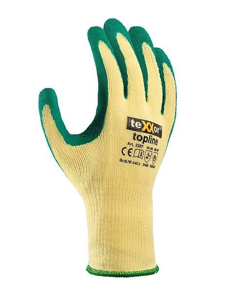 teXXor Grobstrick-Handschuhe POLYESTER, Größe: 7, VE: 12 Paar, 2207-7
