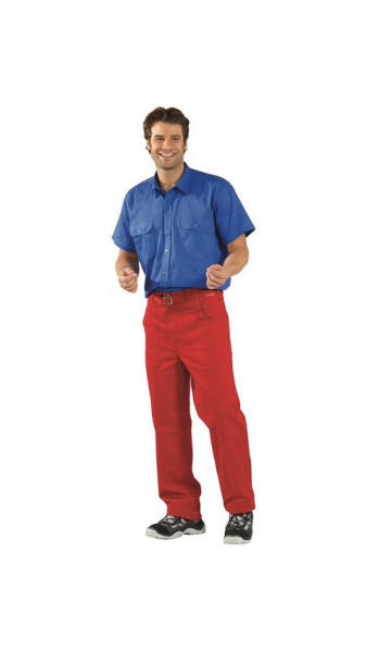 Planam MG 290 Bundhose, mittelrot, Größe 62, 0621062
