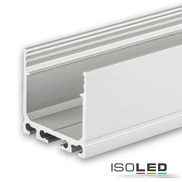 ISOLED LED Aufbauprofil SURF24 Aluminium eloxiert, 200cm, 112858
