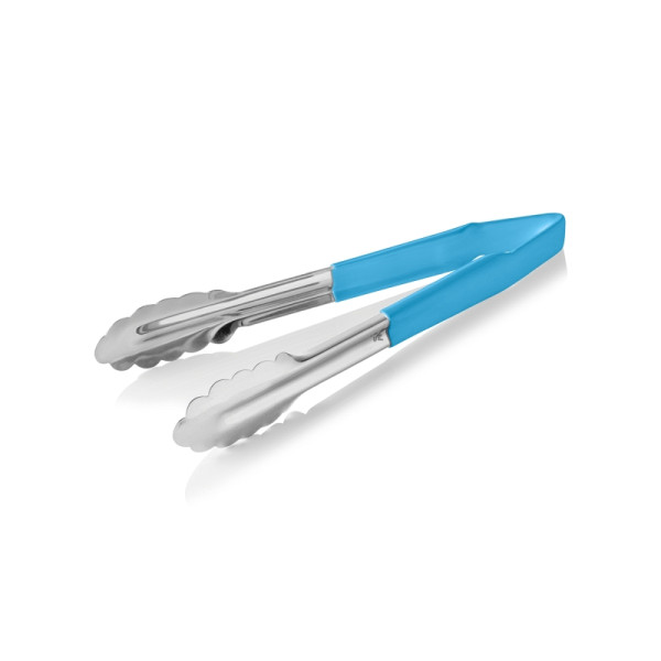 WAS HACCP Universalzange HACCP TONGS, 23 cm, blau, Chromstahl 18/0, 1542223