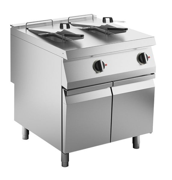 KBS Elektro-Fritteuse 2 Becken je 15 L Standgerät 24kW, 10514405